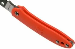 Spyderco Roadie Orange C189POR Pocket Knife -KNIVESANDTOOLS Sales SPC189POR 05 spyderco