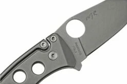 Spyderco PITS Folder C192TIPM390 Sprint Run 2022 Pocket Knife -KNIVESANDTOOLS Sales SPC192TIPM390 05 spyderco