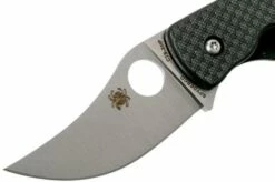 Spyderco Rhino C210CFP Pocket Knife, Reinhold Design -KNIVESANDTOOLS Sales SPC210CFP 03 spyderco
