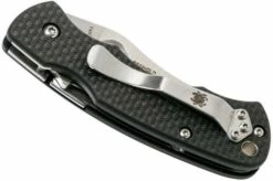 Spyderco Rhino C210CFP Pocket Knife, Reinhold Design -KNIVESANDTOOLS Sales SPC210CFP 04 spyderco