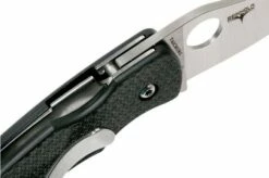Spyderco Rhino C210CFP Pocket Knife, Reinhold Design -KNIVESANDTOOLS Sales SPC210CFP 06 spyderco