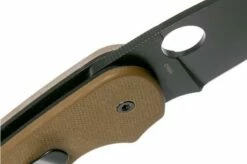 Spyderco Efficient Brown Black C216GPBNBK Pocket Knife 14 Spyderco Efficient Brown Black C216GPBNBK Pocket Knife -KNIVESANDTOOLS Sales SPC216GPBNBK 06 spyderco v202108