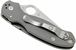 Spyderco Para 3 Maxamet Grey C223GPDGY Pocket Knife -KNIVESANDTOOLS Sales SPC223GPDGY 04 spyderco spc223gpdgy 04