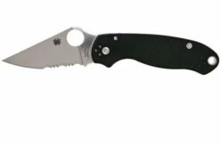 Spyderco Para 3 C223GPS Partly Serrated Pocket Knife