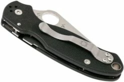 Spyderco Para 3 C223GPS Partly Serrated Pocket Knife -KNIVESANDTOOLS Sales SPC223GPS 04 spyderco spc223gps 04