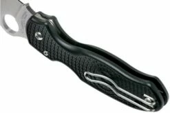 Spyderco Para 3 Light-weight C223PBK FRN CTS-BD1N Pocket Knife -KNIVESANDTOOLS Sales SPC223PBK 05 spyderco