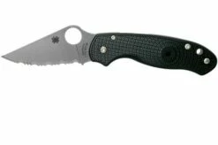 Spyderco Para 3 Light-weight C223PBK Serrated FRN CTS-BD1N Pocket Knife