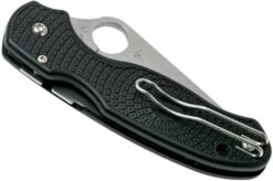 Spyderco Para 3 Light-weight C223PBK Serrated FRN CTS-BD1N Pocket Knife -KNIVESANDTOOLS Sales SPC223SBK 04 benchmade