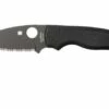 Spyderco Shaman C229GSBK Serrated Pocket Knife, Sal Glesser Design -KNIVESANDTOOLS Sales SPC229GSBK 01 spyderco spc229gsbk 01