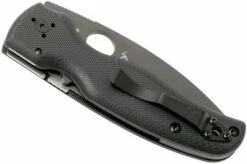 Spyderco Shaman C229GSBK Serrated Pocket Knife, Sal Glesser Design 13 Spyderco Shaman C229GSBK Serrated Pocket Knife, Sal Glesser Design -KNIVESANDTOOLS Sales SPC229GSBK 04 spyderco spc229gsbk 04