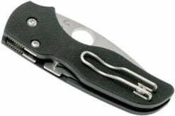 Spyderco Lil' Native Compression Lock C230GP Pocket Knife -KNIVESANDTOOLS Sales SPC230GP 04 spyderco spc230gp 04