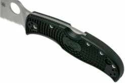 Spyderco Rockjumper C254SBK Serrated Pocket Knife -KNIVESANDTOOLS Sales SPC254SBK 07 spyderco