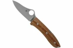 Spyderco SpyOpera C255CMP Brown Canvas Micarta Pocket Knife