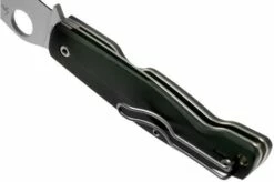 Spyderco Pattadese C257GP Pocket Knife -KNIVESANDTOOLS Sales SPC257GP 05 spyderco