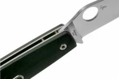 Spyderco Pattadese C257GP Pocket Knife -KNIVESANDTOOLS Sales SPC257GP 06 spyderco