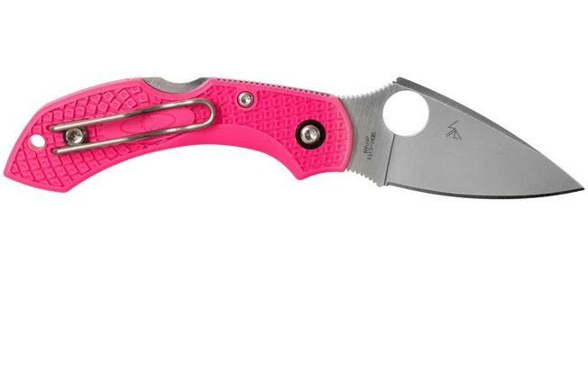 Spyderco Dragonfly 2 Pink S30V C28FPPNS30V2 Pink Heals Pocket Knife 4 Spyderco Dragonfly 2 Pink S30V C28FPPNS30V2 Pink Heals Pocket Knife - Image 2