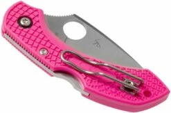 Spyderco Dragonfly 2 Pink S30V C28FPPNS30V2 Pink Heals Pocket Knife 12 Spyderco Dragonfly 2 Pink S30V C28FPPNS30V2 Pink Heals Pocket Knife -KNIVESANDTOOLS Sales SPC28FPPNS30V2 04 spyderco