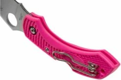 Spyderco Dragonfly 2 Pink S30V C28FPPNS30V2 Pink Heals Pocket Knife 13 Spyderco Dragonfly 2 Pink S30V C28FPPNS30V2 Pink Heals Pocket Knife -KNIVESANDTOOLS Sales SPC28FPPNS30V2 05 spyderco