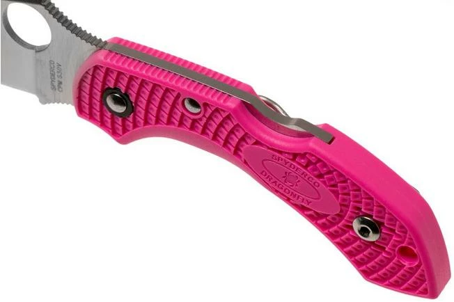 Spyderco Dragonfly 2 Pink S30V C28FPPNS30V2 Pink Heals Pocket Knife 9 Spyderco Dragonfly 2 Pink S30V C28FPPNS30V2 Pink Heals Pocket Knife - Image 7