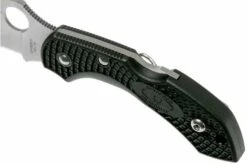 Spyderco Dragonfly 2 Wharncliffe C28FPWCBK2 Pocket Knife -KNIVESANDTOOLS Sales SPC28FPWCBK2 07 spyderco
