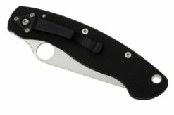 Spyderco Military Left-handed C36GPLE Pocket Knife -KNIVESANDTOOLS Sales SPC36GPLE 06 spyderco