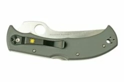 Spyderco Massad Ayoob CruWear, Plain, Grey G10 C60GPGY Sprint Run 2022, Pocket Knife -KNIVESANDTOOLS Sales SPC60GPGY 03 spyderco