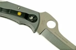 Spyderco Massad Ayoob CruWear, Plain, Grey G10 C60GPGY Sprint Run 2022, Pocket Knife -KNIVESANDTOOLS Sales SPC60GPGY 07 spyderco