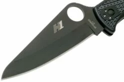 Spyderco Pacific Salt 2 Black C91PBBK2 Pocket Knife -KNIVESANDTOOLS Sales SPC91PBBK2 03 spyderco