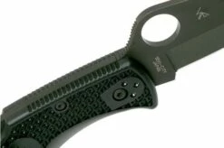 Spyderco Pacific Salt 2 Black C91PBBK2 Pocket Knife -KNIVESANDTOOLS Sales SPC91PBBK2 06 spyderco