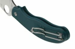 Spyderco UK Penknife CPM-SPY27 C94PCBL Blue FRN, Pocket Knife -KNIVESANDTOOLS Sales SPC94PCBL 04 spyderco