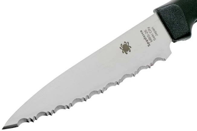 Spyderco Paring Knife K05SBK Serrated, 11.4 Cm 5 Spyderco Paring Knife K05SBK Serrated, 11.4 Cm - Image 3