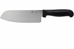 Spyderco K08PBK Santoku 16.5 Cm, Black