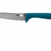 Spyderco Counter Puppy Serrated Tomato Knife Blue, K20SBL -KNIVESANDTOOLS Sales SPK20SBL 01 spyderco