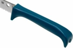 Spyderco Counter Puppy Serrated Tomato Knife Blue, K20SBL 12 Spyderco Counter Puppy Serrated Tomato Knife Blue, K20SBL -KNIVESANDTOOLS Sales SPK20SBL 05 spyderco