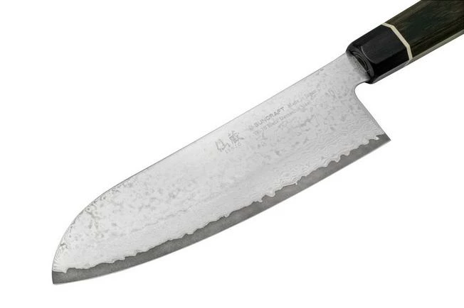 Suncraft Senzo Black BD-04 Santoku 16.5 Cm 5 Suncraft Senzo Black BD-04 Santoku 16.5 Cm - Image 3