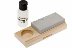 Skerper Arkansas Sportsman 1 Stone Honing Set NAHK01, Soft Arkansas -KNIVESANDTOOLS Sales SVNAHK01 02 skerper arkansas svnahk01 02