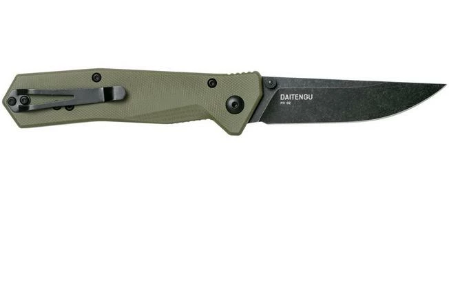 Steel Will Daitengu F11-33 OD-Green G10, Blackwashed, Pocket Knife 4 Steel Will Daitengu F11-33 OD-Green G10, Blackwashed, Pocket Knife - Image 2