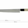 Sakai Takayuki 45-Layer Damascus Carving Knife 24 Cm -KNIVESANDTOOLS Sales TA07257 01 sakai takayuki damast ta07257 01