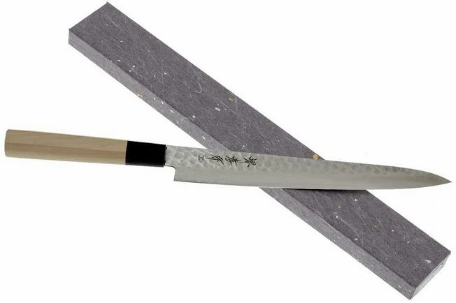 Sakai Takayuki 45-Layer Damascus Carving Knife 24 Cm 7 Sakai Takayuki 45-Layer Damascus Carving Knife 24 Cm - Image 5