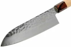 Sakai Takayuki Santoku 33-Layer Damascus Hammered WA 17 Cm -KNIVESANDTOOLS Sales TA07472 03 sakai takayuki