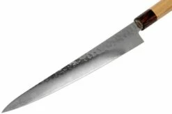 Sakai Takayuki Carving Knife 33-Layer Damascus Hammered WA 25 Cm -KNIVESANDTOOLS Sales TA07477 03 sakai takayuki