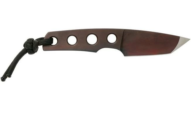 TRC Knives Mini Tanto, M390 Apocalyptic Finish, Neck Knife 4 TRC Knives Mini Tanto, M390 Apocalyptic Finish, Neck Knife - Image 2