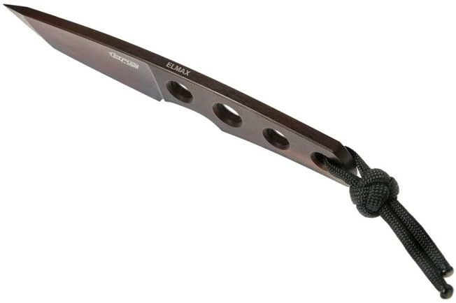 TRC Knives Mini Tanto, M390 Apocalyptic Finish, Neck Knife 6 TRC Knives Mini Tanto, M390 Apocalyptic Finish, Neck Knife - Image 4