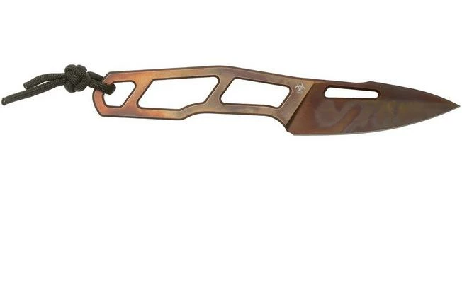 TRC Knives Speed Demon, M390 Apocalypse Finish 2022 Biohazard Edition, Neck Knife 4 TRC Knives Speed Demon, M390 Apocalypse Finish 2022 Biohazard Edition, Neck Knife - Image 2