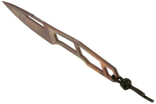 TRC Knives Speed Demon, M390 Apocalypse Finish 2022 Biohazard Edition, Neck Knife 7 TRC Knives Speed Demon, M390 Apocalypse Finish 2022 Biohazard Edition, Neck Knife - Image 5