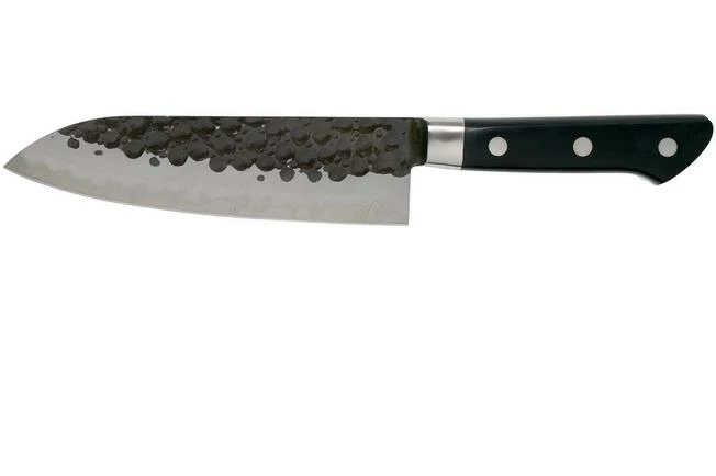 Tojiro DP 3-layer Hammere Blade Santoku 17 Cm, F-1102 3 Tojiro DP 3-layer Hammere Blade Santoku 17 Cm, F-1102