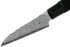 Tojiro Shippu Black Damascus Paring Knife (Petty) 9 Cm, FD-1591 -KNIVESANDTOOLS Sales TJFD 1591 03 tojiro sippu black