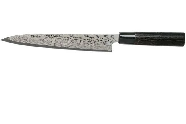 Tojiro Shippu Black Damascus Carving Knife 21 Cm, FD-1599 3 Tojiro Shippu Black Damascus Carving Knife 21 Cm, FD-1599