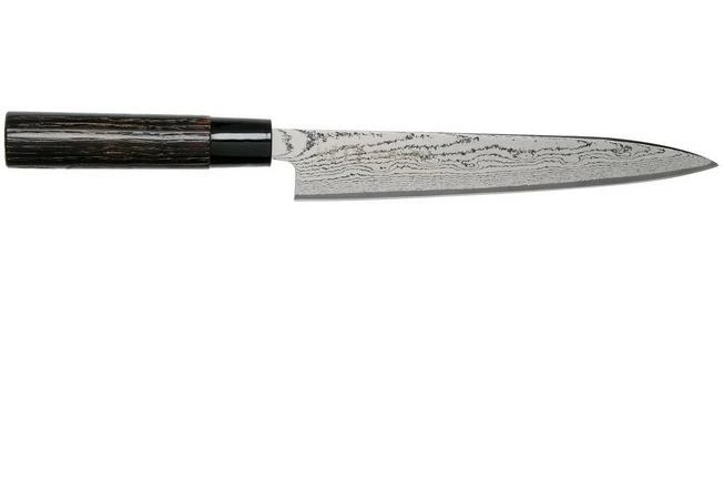 Tojiro Shippu Black Damascus Carving Knife 21 Cm, FD-1599 4 Tojiro Shippu Black Damascus Carving Knife 21 Cm, FD-1599 - Image 2