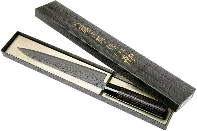 Tojiro Shippu Black Damascus Carving Knife 21 Cm, FD-1599 10 Tojiro Shippu Black Damascus Carving Knife 21 Cm, FD-1599 - Image 8